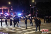 武威约200名海军陆战队士兵进驻洛杉矶 开始执行警戒守卫任务